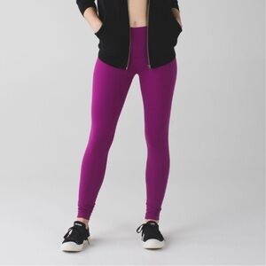 lululemon athletica Magenta High-Waist Leggings